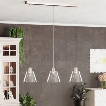 Eglo - Takkkrona på ett snöre  3xE27/40W/230V