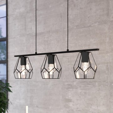 Eglo - Takkkrona på ett snöre  3xE27/40W/230V