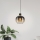 Eglo - Taklampa 1xE27/40W/230V brun
