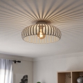 Eglo - Taklampa 1xE27/40W/230V pr. 43 cm sandfärgad