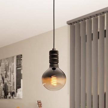 Eglo - Taklampa 1xE27/40W/230V svart