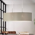 Eglo - Taklampa 2xE27/60W/230V taupe