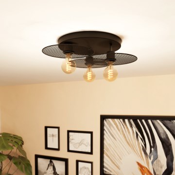 Eglo - Taklampa 3xE27/40W/230V