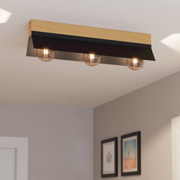 Eglo - Taklampa 3xE27/40W/230V