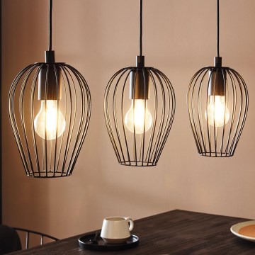 Eglo - Taklampa 3xE27/60W/230V