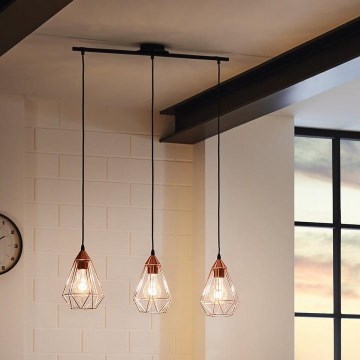 Eglo - Taklampa 3xE27/60W/230V