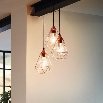 Eglo - Taklampa 3xE27/60W/230V