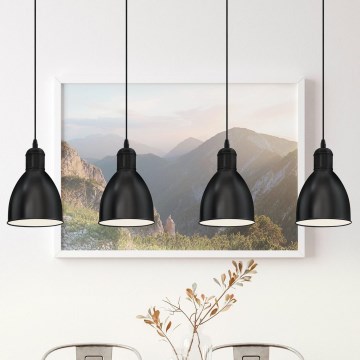 Eglo - Taklampa 4xE27/60W/230V