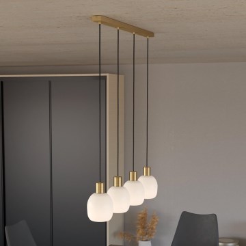 Eglo - Taklampa med 4xE27/40W/230V