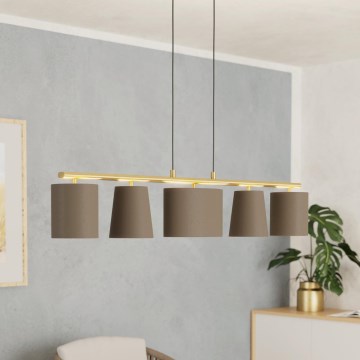 Eglo - Taklampa med 5xE14/40W/230V