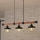 Eglo - Taklampa med kedja 3xE27/60W/230V