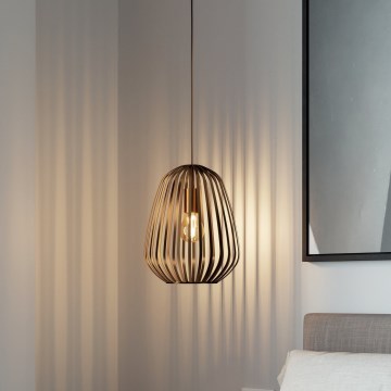 Eglo - Takpendel med sladd 1xE27/40W/230V bronsfärgad