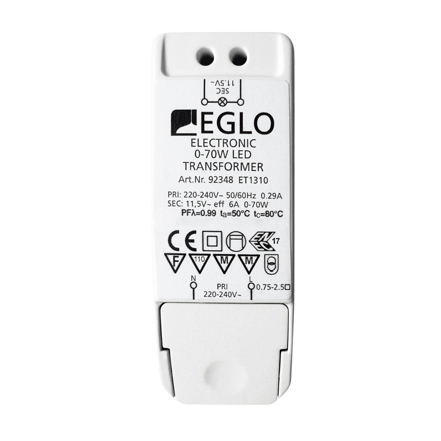 Eglo - transformator EINBAUSPOT 70W/230V/11.5V AC