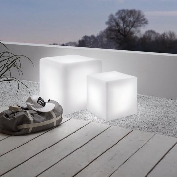 Eglo - Utomhus golvlampa 1xE27/15W/230V 40x40 cm IP65