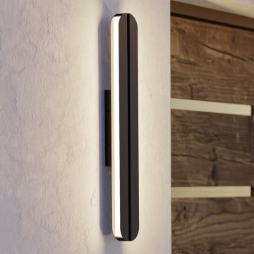 Eglo - Utomhus väggarmatur LED/10,5 W/230 V IP44 2700/4000/6500 K svart