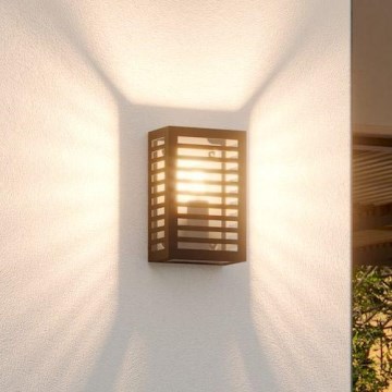 Eglo - Utomhus vägglampa 1xE27/60W/230V IP44