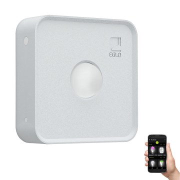Eglo - Utomhusrörelsesensor CONNECT SENSOR 12 m 3xAA vit IP44