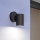 Eglo - Utomhusvägglampa 1xGU10/28W/230V IP44 svart