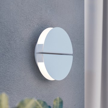 Eglo - Utomhusvägglampa LED/5W/230V IP44 2700/4000/6500K vit