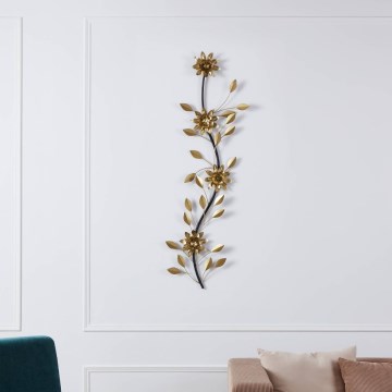 Eglo - Väggdekoration 98,5x30 cm guld