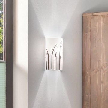 Eglo - Vägglampa 1xE14/42W/230V