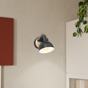Eglo - Vägglampa 1xE27/28W/230V