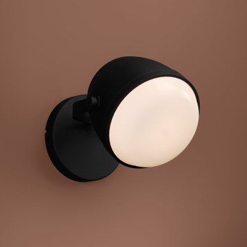 Eglo - Vägglampa 1xE27/28W/230V svart