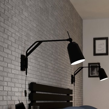 Eglo - Vägglampa 1xE27/40W/230V