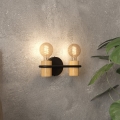 Eglo - Vägglampa 2xE27/40W/230V