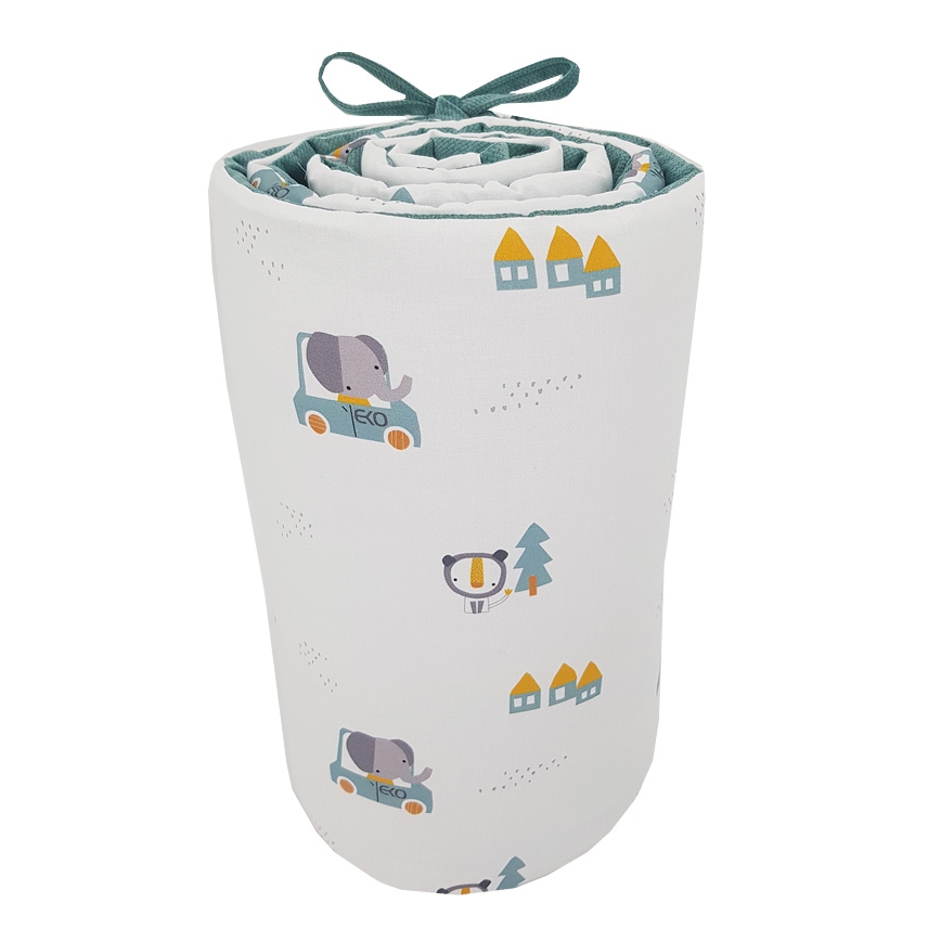 EKO - Sängkantsskydd CARS 180 cm