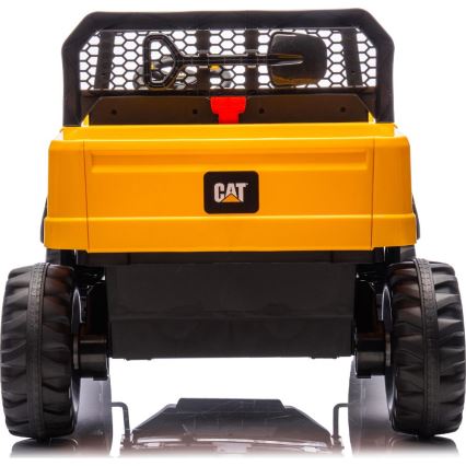 Elektrisk bil CAT 60W/7500 mAh gul/svart + fjärrkontroll