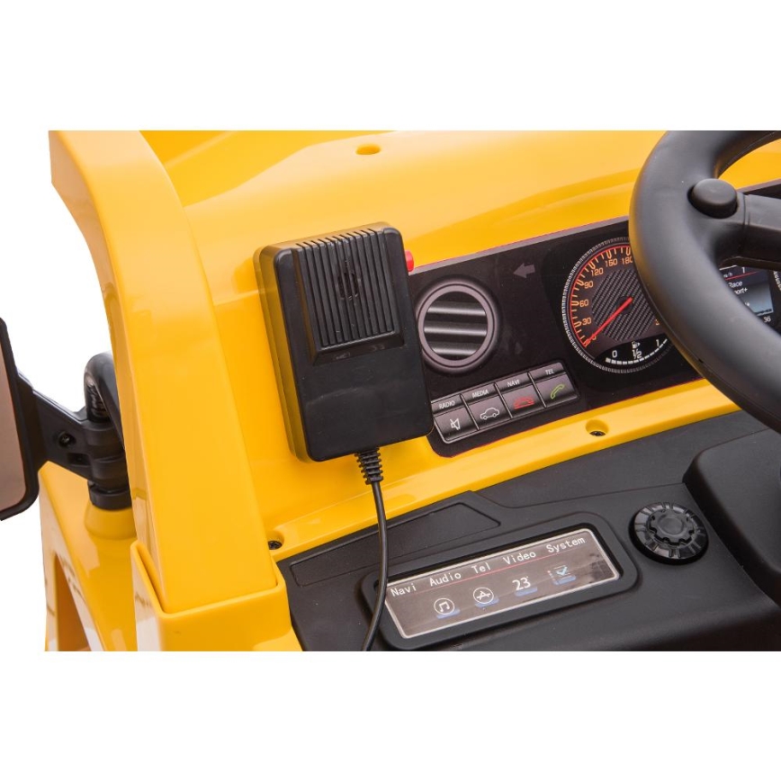 Elektrisk lastbil CAT 60W/4500 mAh gul/svart