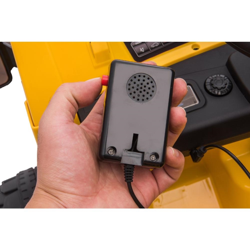 Elektrisk lastbil CAT 60W/4500 mAh gul/svart