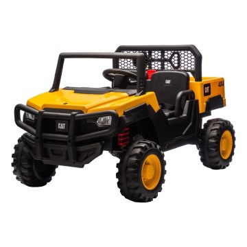 Elektrisk bil CAT 60W/7500 mAh gul/svart + fjärrkontroll
