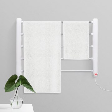 Elektrisk handdukstork 65W/230V 60x43,2 cm IPX1 vit