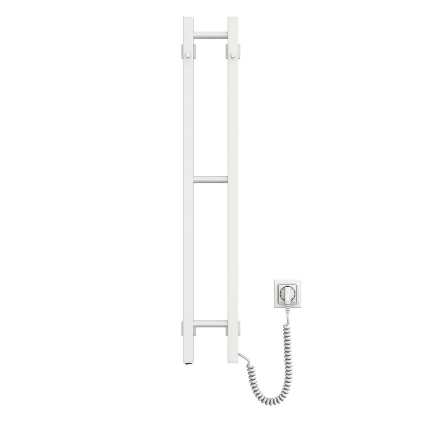 Elektrisk handdukstork SILOUETTE 187W/230V 101,1 cm IP44 vit högerutförande rektangulär