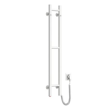 Elektrisk handdukstork SILOUETTE 46W 100x16 cm vit höger
