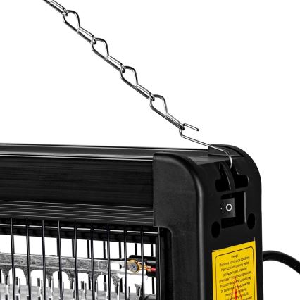 Elektrisk insektsfångare 2x10W/230V 100 m²