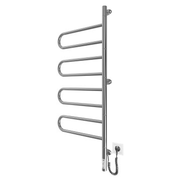 Elektrisk roterbar handdukstork TRISTAR 105W/230V 102,5x44,5cm IP44 rostfritt stål/polerad krom