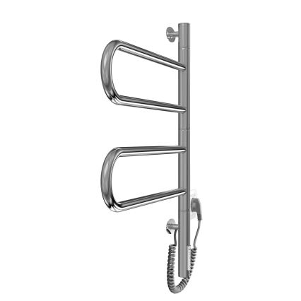 Elektrisk vridbar handdukstork TRISTAR 75W/230V 62,5x44,5 cm IP44 rostfritt stål/polerad krom