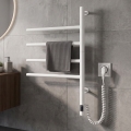 Elektrisk vridbar handdukstork med termostat ARABESQUE 60W 65x49 cm vit