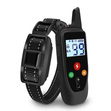 Elektriskt träningshalsband för hund 52 cm 500 m 3,7V 300 mAh IP67
