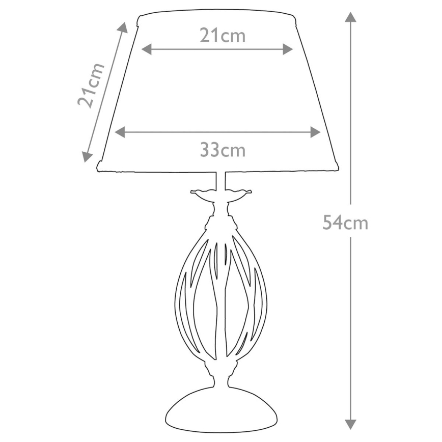 Elstead - Bordslampa ARTISAN 1xE27/60W/230V svart