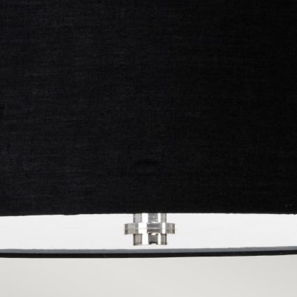 Elstead - LED Badrums ljuskrona på stång FALMOUTH 1xG9/3W/230V IP44 svart/skinande krom