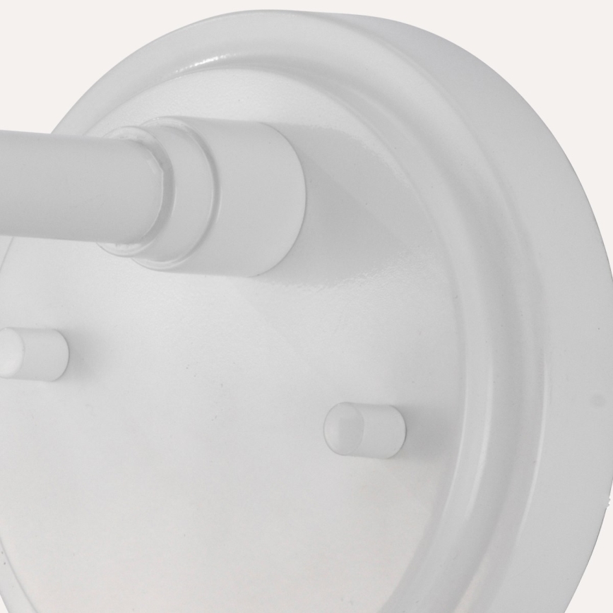 Elstead BATH-MORVAH1-W - Badrum vägglampa  MORVAH 1xE27/60W/230V IP44 vit 