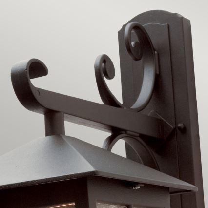 Elstead BL19-BLACK - Utomhus vägglampa  WINCHESTER 1xE27/100W/230V IP43