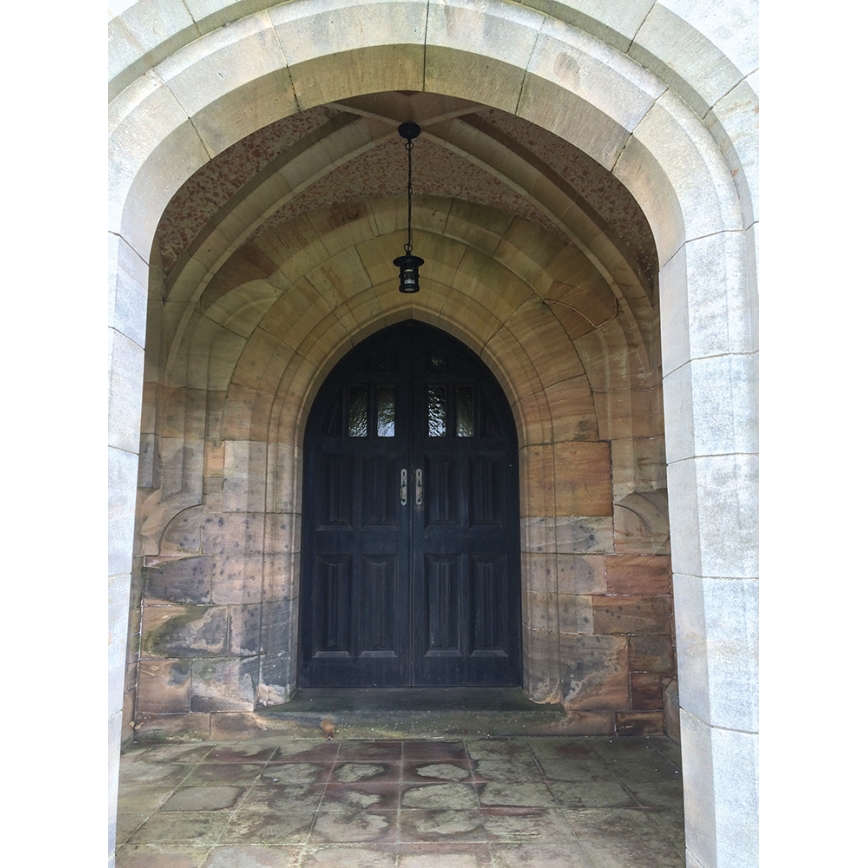 Elstead BL21B-BLACK - Utomhus takkrona  HEREFORD 1xE27/100W/230V IP43