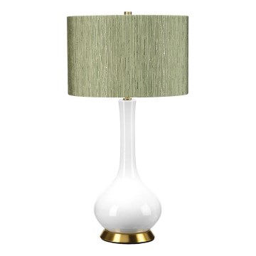 Elstead - Bordslampa MILO 1xE27/60W/230V grön