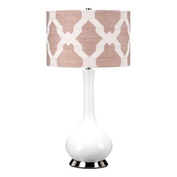 Elstead - Bordslampa MILO 1xE27/60W/230V rosa