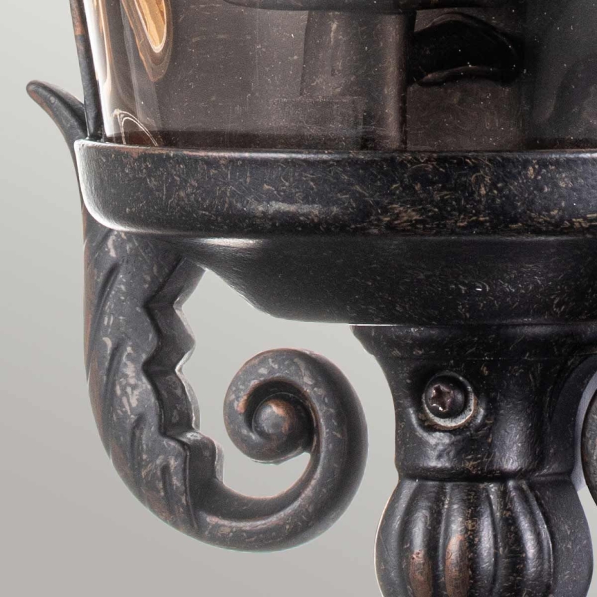 Elstead - Utomhusväggarmatur BALTIMORE 1xE27/60W/230V IP44, brons